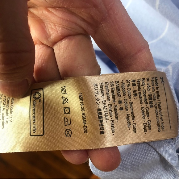 Scotch & Soda Everyday Holiday My Favorite Oxford Shirt Sz XXL - Picture 9 of 9